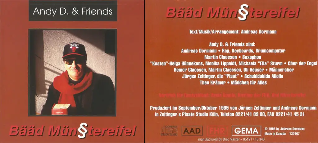 CD-Cover "Bääd Münstereifel" aus dem Jahr 1995